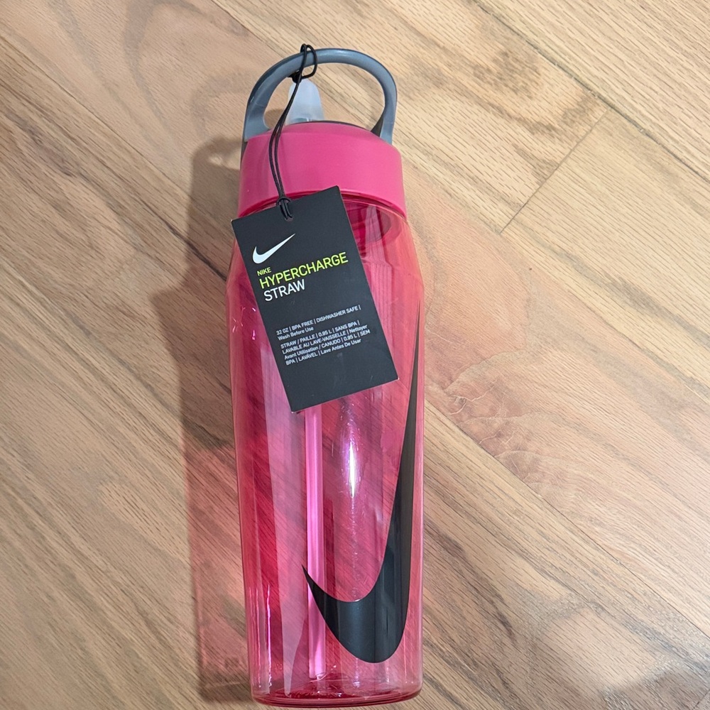 NTW Nike Pink Hypercharge Water Bottle
